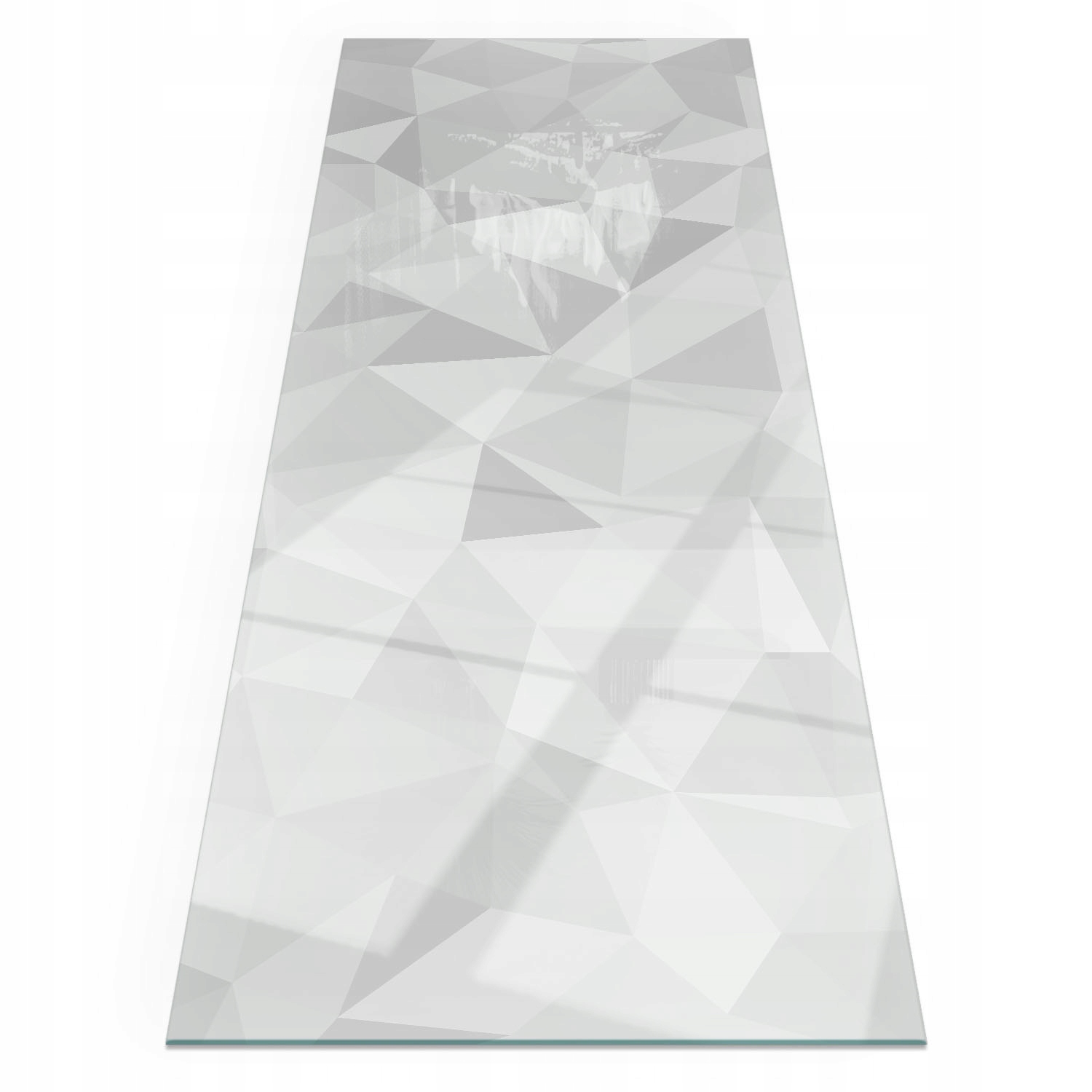Podložka Skleněná krytka pod krb Kamna Kozu Geometrický vzor 125x50