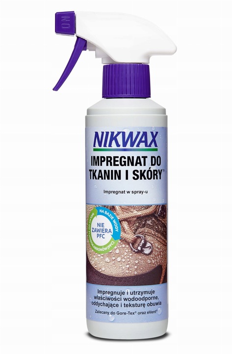IMPREGNAT NIKWAX SPRAY DO SKÓRZANEGO OBUWIA BUTÓW