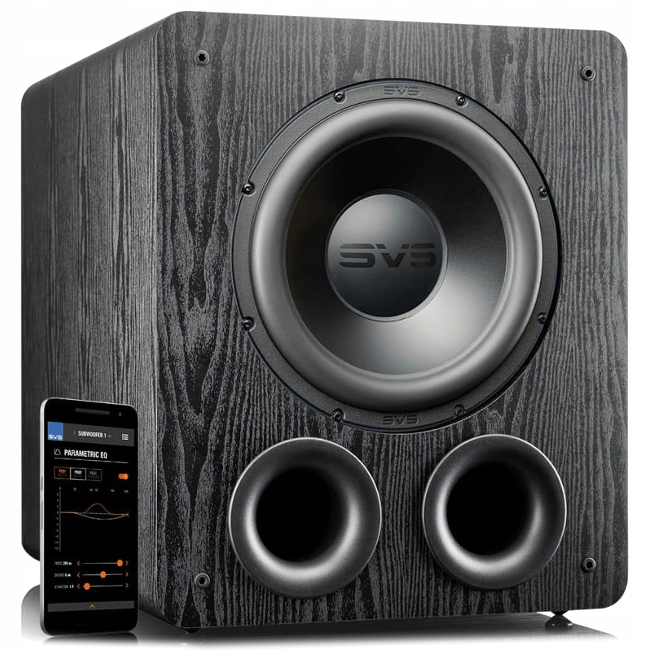 Subwoofer Aktywny 12" 550W Svs PB-2000 Pro 550W Black Ash Czarny Jesion
