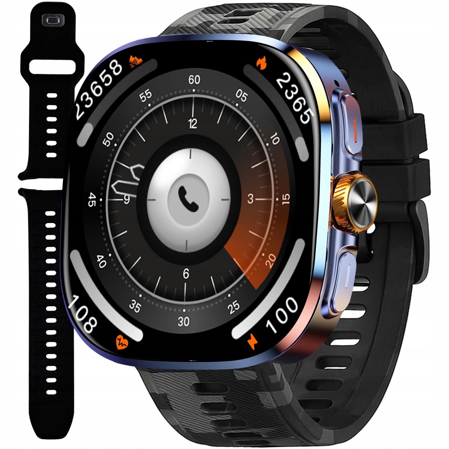Chytré Hodinky Enter AiWatch Ultra Amoled Fotoaparát Rozhovory Zdraví Aplikace