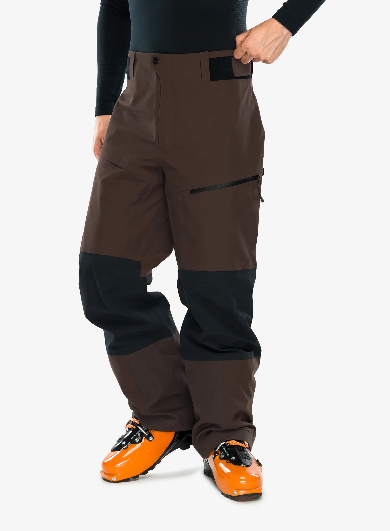 Lyžařské kalhoty Ortovox Ravine Free 3L Pants tmavě šedé L