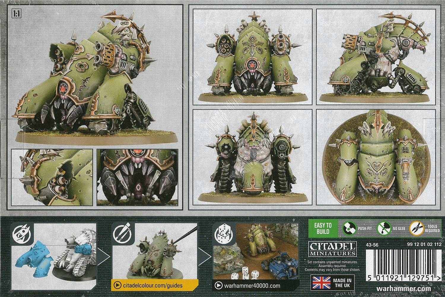 Death Guard Myphitic Blight-Hauler - Easy to Build Stan opakowania oryginalne
