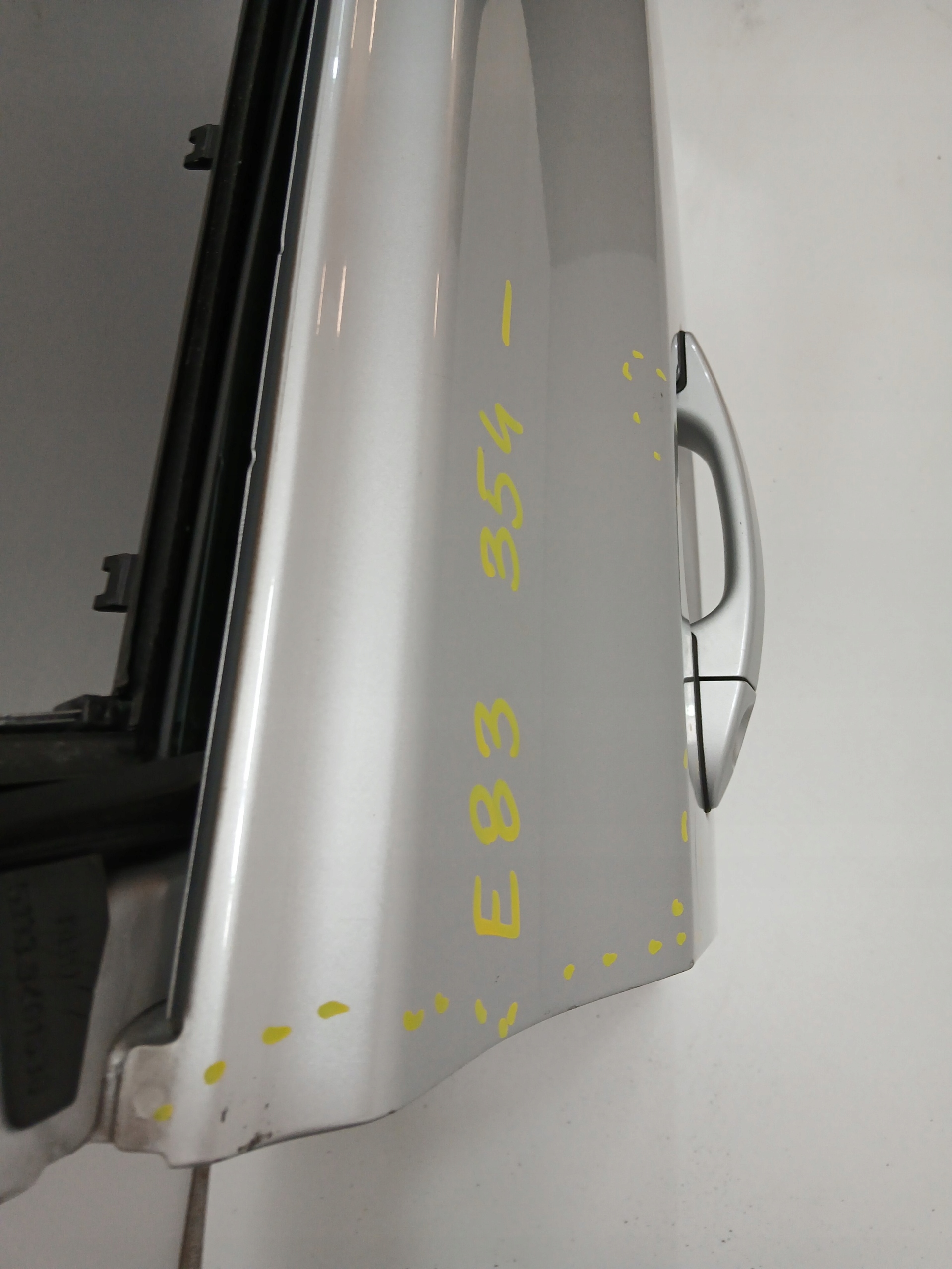 door right front front BMW X3 E83 TITANSILBER 354/7