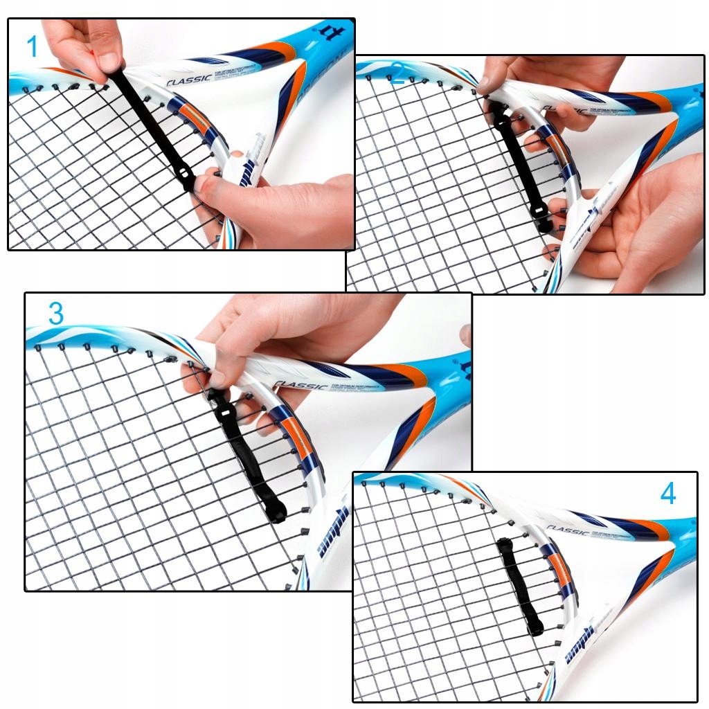 4x2 Pack tenisowa do squasha Tłumiki Marka inna