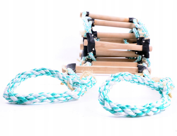 Drabina sznurowa linowa na dach ATESTOWANA 12m Liczba elementów 1