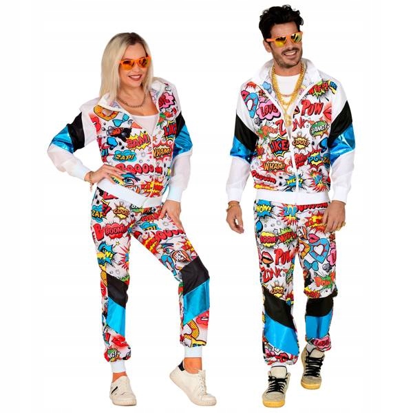 Kostým Teplákovka Komiksový Dresiář Pop Art Unisex XL