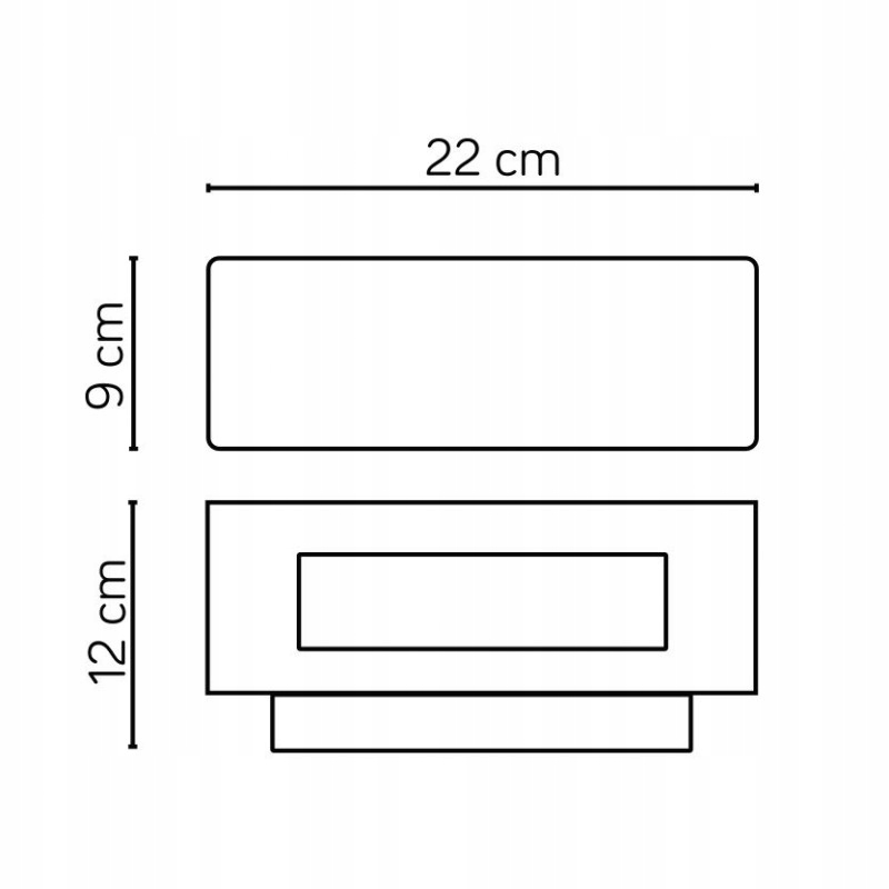 Kinkiet ogrodowy Su-ma Zen Informacje dodatkowe dwustronny kierunek światła