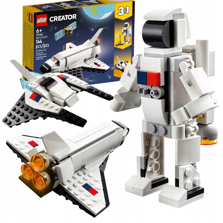 Klocki Lego Prom Kosmiczny Statek Rakieta Kosmos Szybko