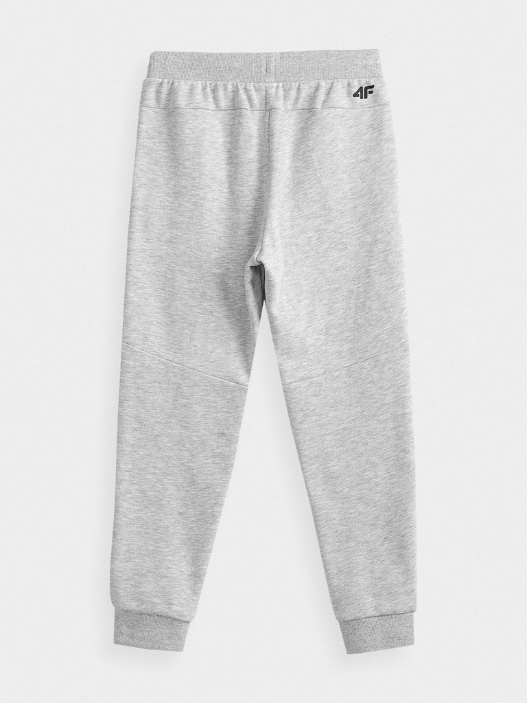 SPODNIE CHŁOPIĘCE 4F DRESOWE SPORTOWE DRESY 140 Wzór dominujący logo