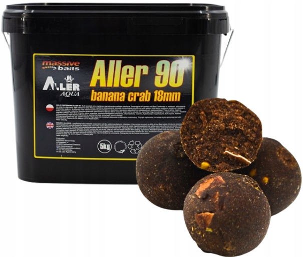 Kulki Massive Baits Aller 90 Banana Crab 18mm 5kg