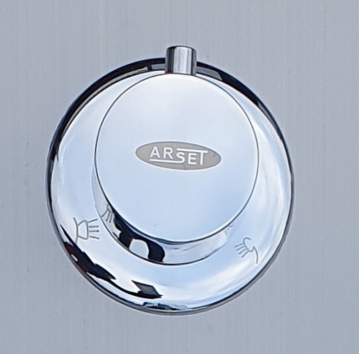 Panel prysznicowy Montana z termostem +hydromasaż, mozliwość montażu w rogu Informacje dodatkowe z hydromasażem z mieszaczem z termostatem