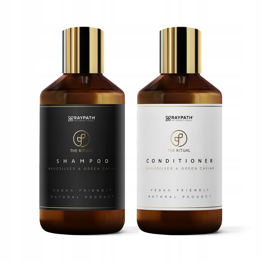 Raypath Sada kosmetických přípravků na vlasy Green Caviar Šampon kondicionér 2x 300