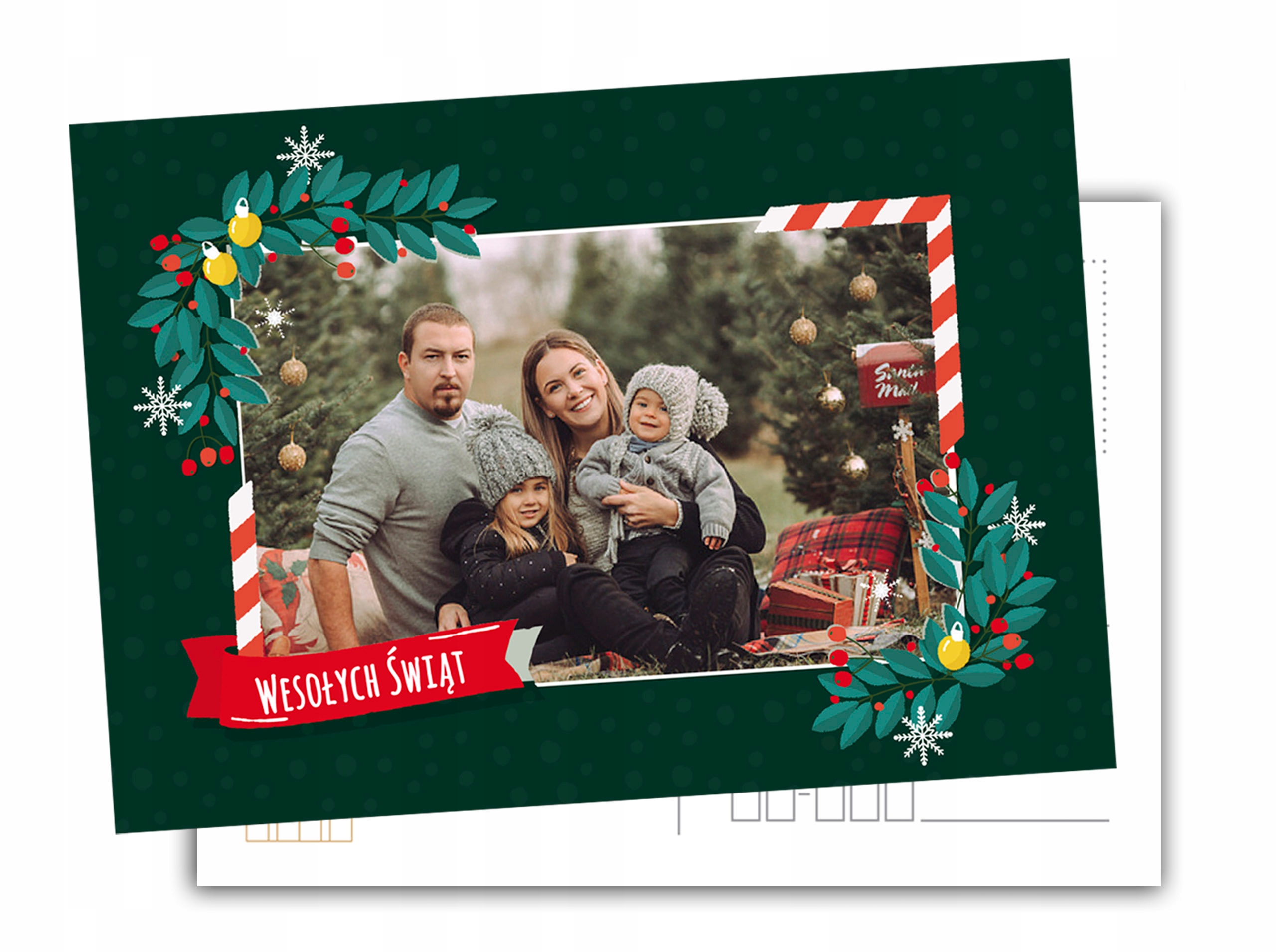 

Kartki Świąteczne Twoje Zdjęcie Foto Kartka 8 Szt