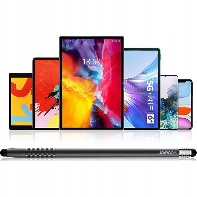 Uniwersalny rysik dwustronny, Joyroom do ekranu dotykowego telefonu/tabletu Kolor czarny