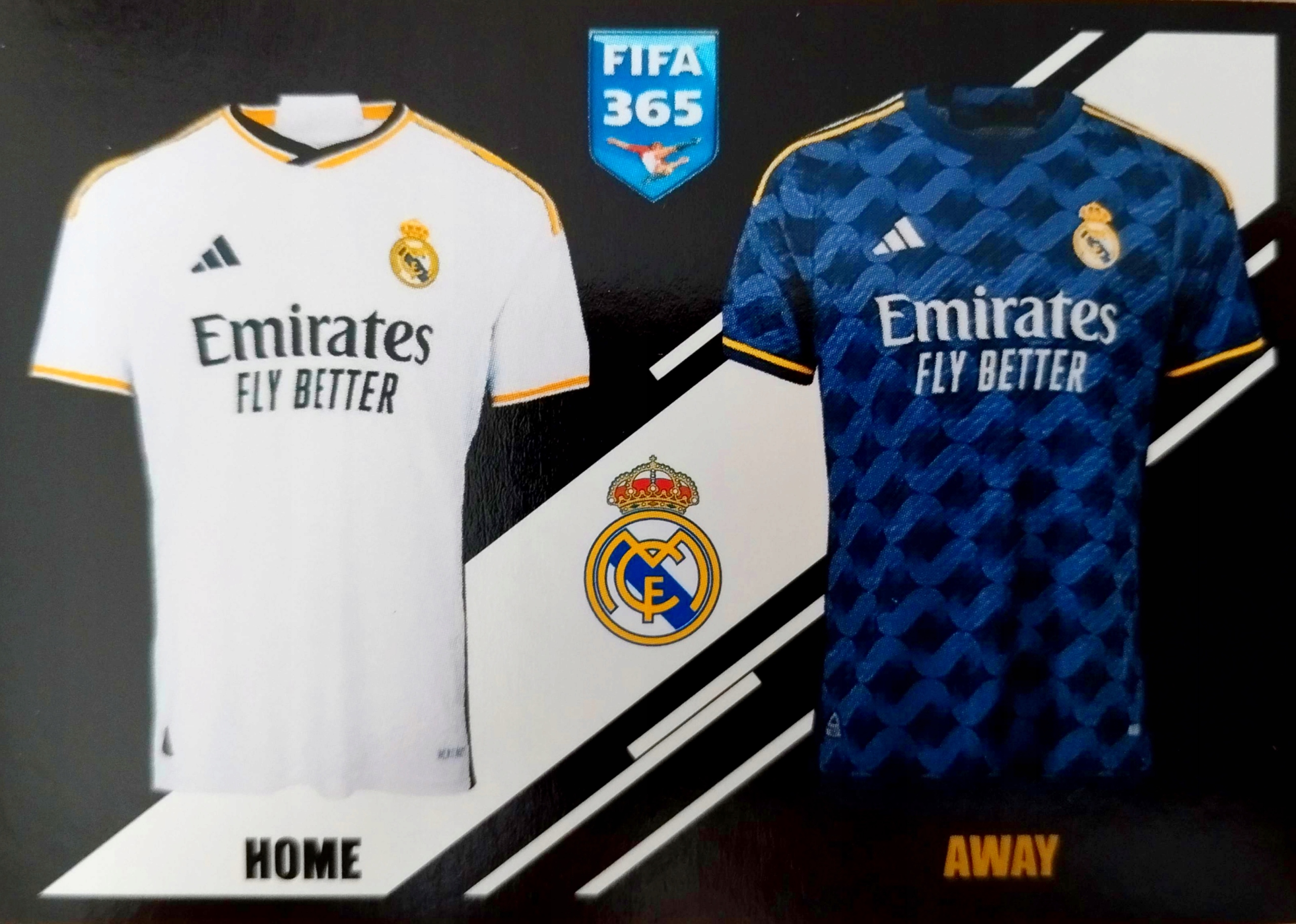 PANINI nálepky FIFA 365 2024 NÁLEPKA 165 SECOND SKIN REAL MADRID