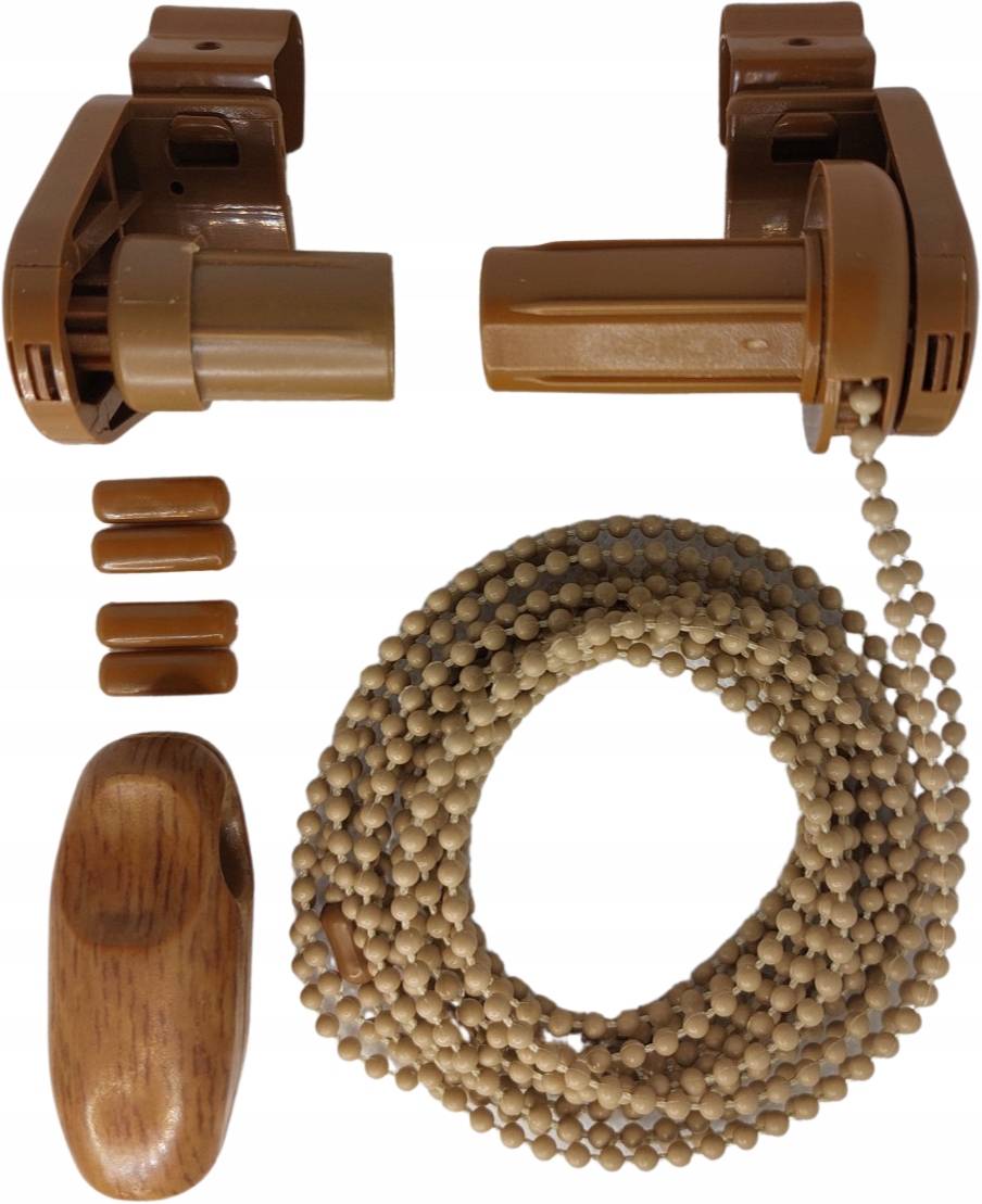 

części do rolet, mini best, złoty dąb, komplet
