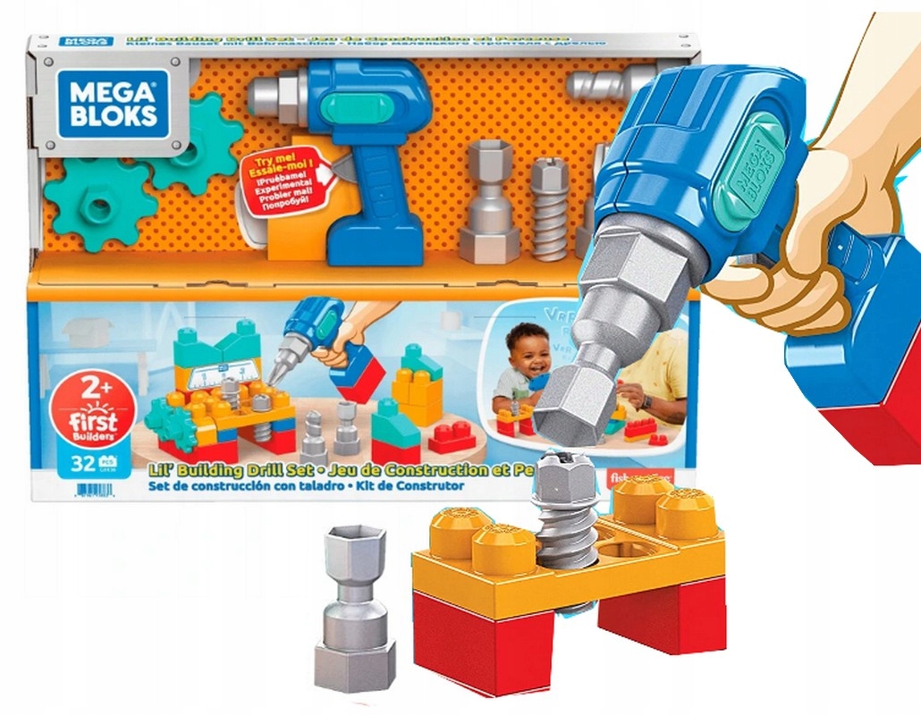 

Fisher Bloks Klocki Wiertarka Majsterkowicza