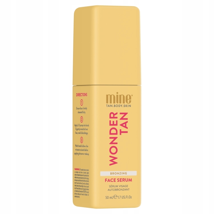 MineTan Wonder Tan Regenerační bronzující sérum na obličej 70 ml