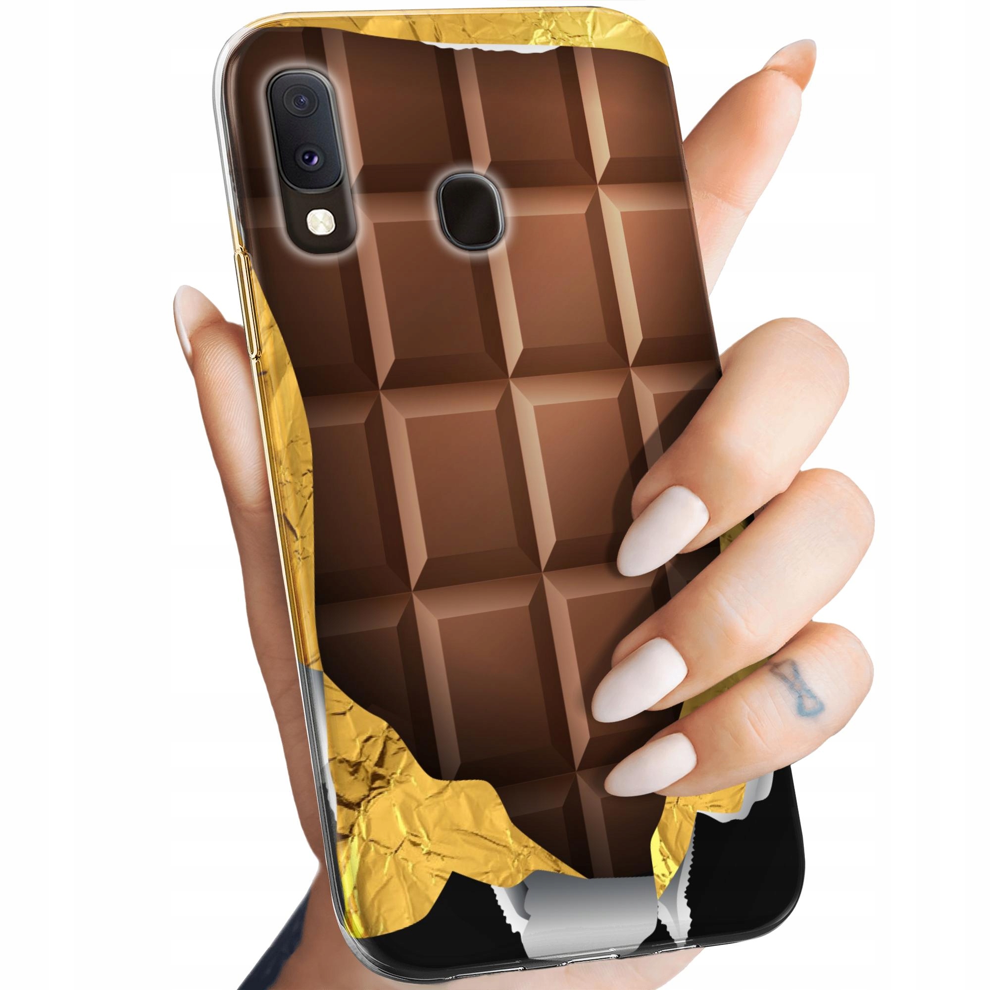 

Etui do Samsung Galaxy A20E Czekolada Choco