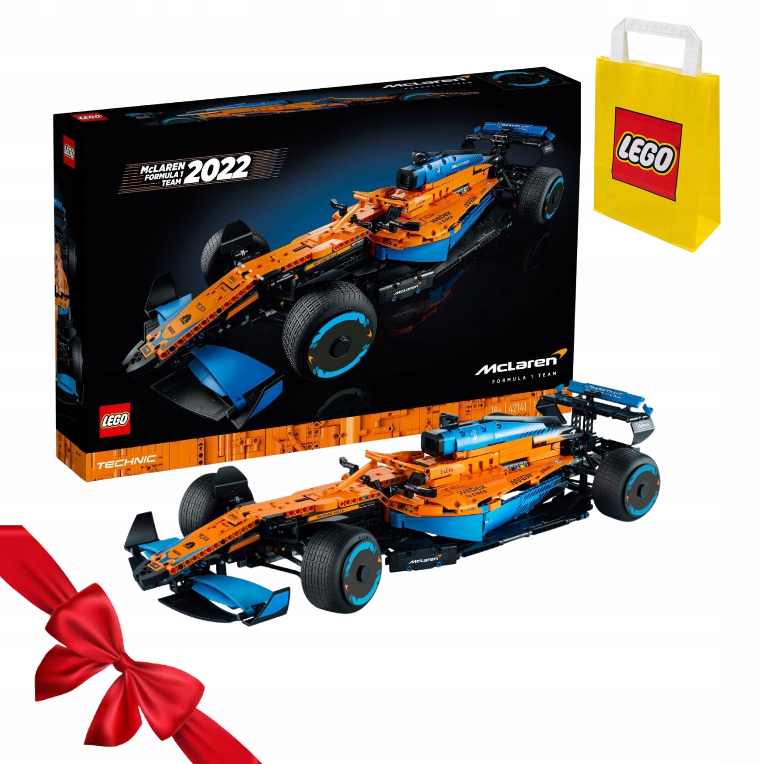 Zestaw Klocków Lego Lego Technic 42141 Samochód Wyścigów Mclaren Top