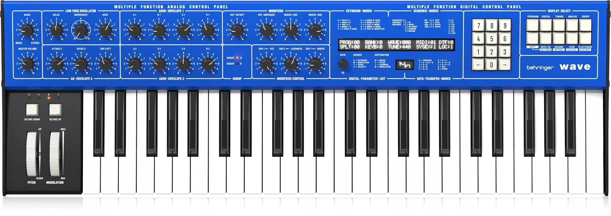 Behringer Wave – syntezator hybrydowy wavetable