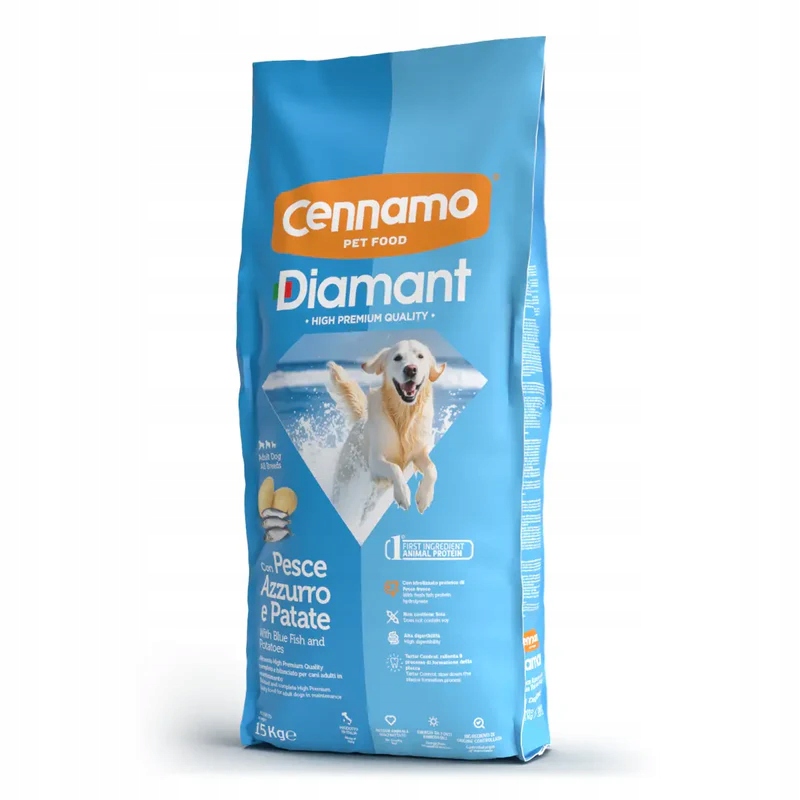 Levně Diamant Premium Dospělé Ryba 15 Kg * Cennamo *