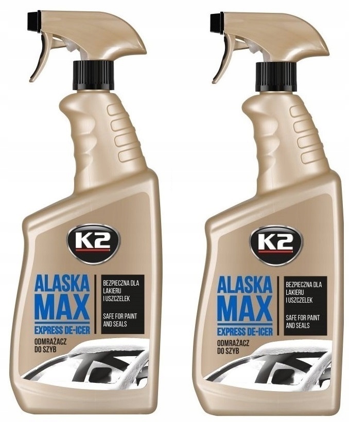 

Zestaw x2 Odmrażacz Do Szyb K2 Alaska -70*C 700 ml