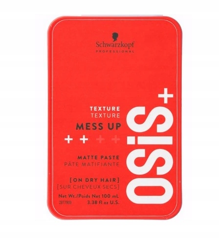 SCHWARZKOPF OSIS + MESS UP MATOWA PASTA 100 ML