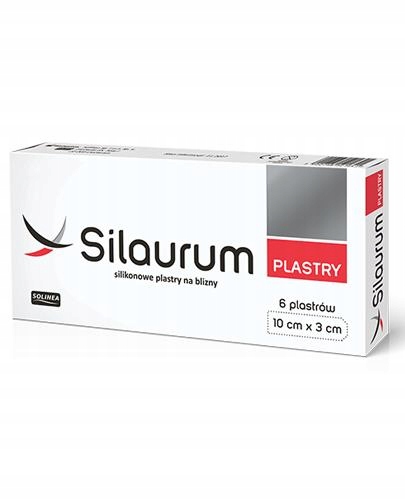 

Silaurum Silikonowe plastry na blizny 10x3 cm