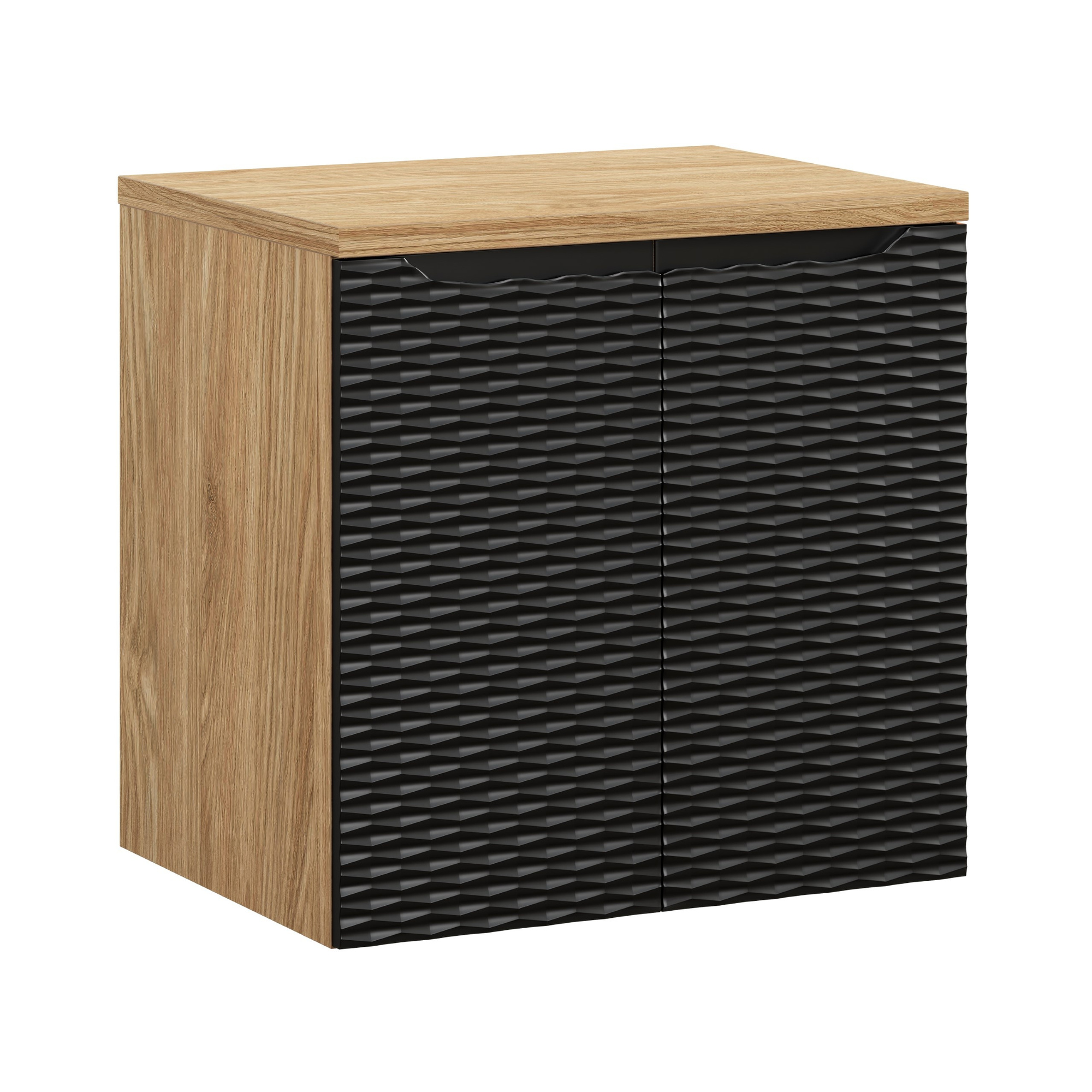 Szafka pod Umywalkę Ocean Black 60 cm z Blatem
