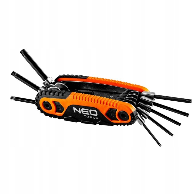 

Neo Klucze Torx z uchwytem T9-T40 09-573
