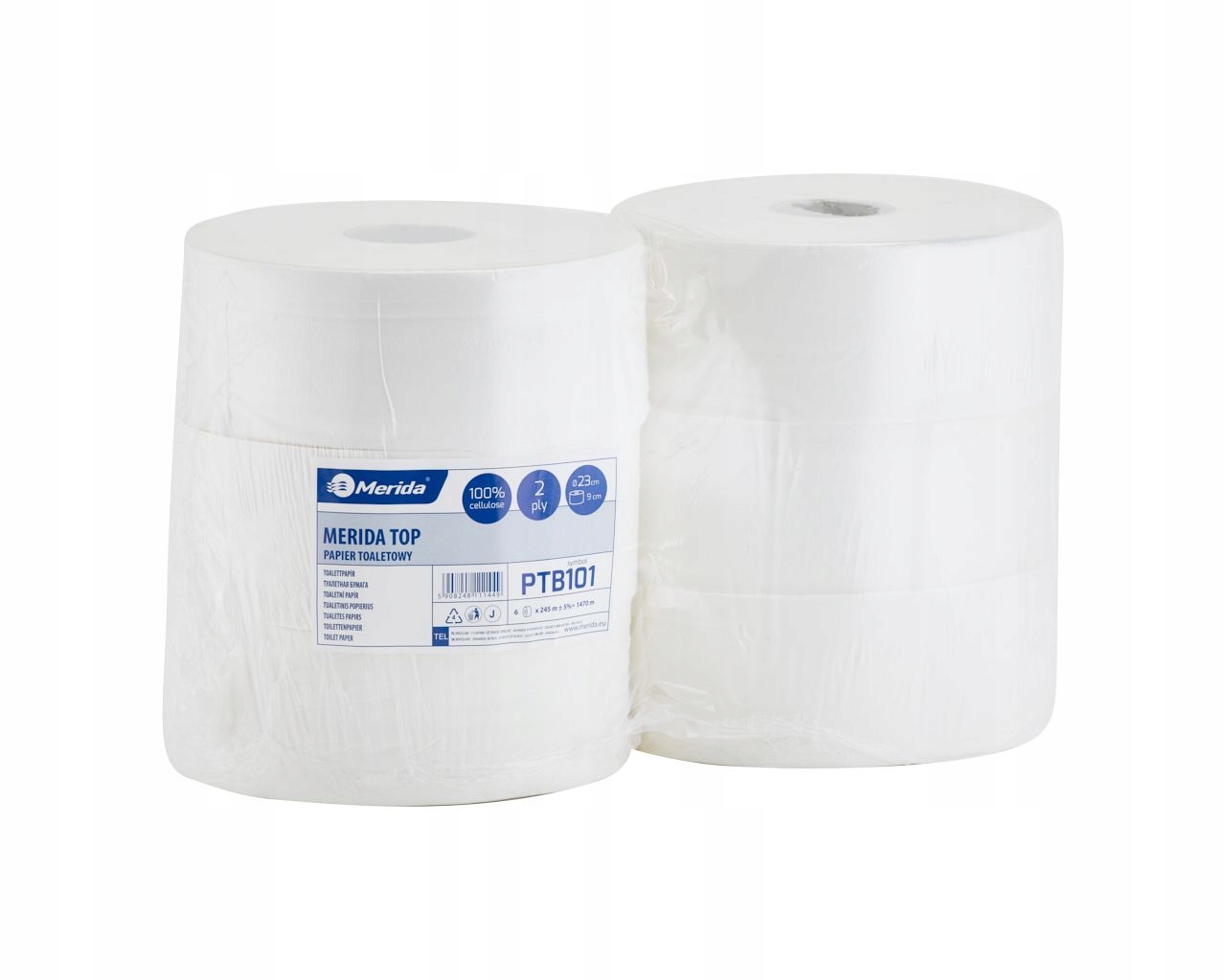 

Merida Papier Toaletowy Top Biały 2 Warstwy 245 M.