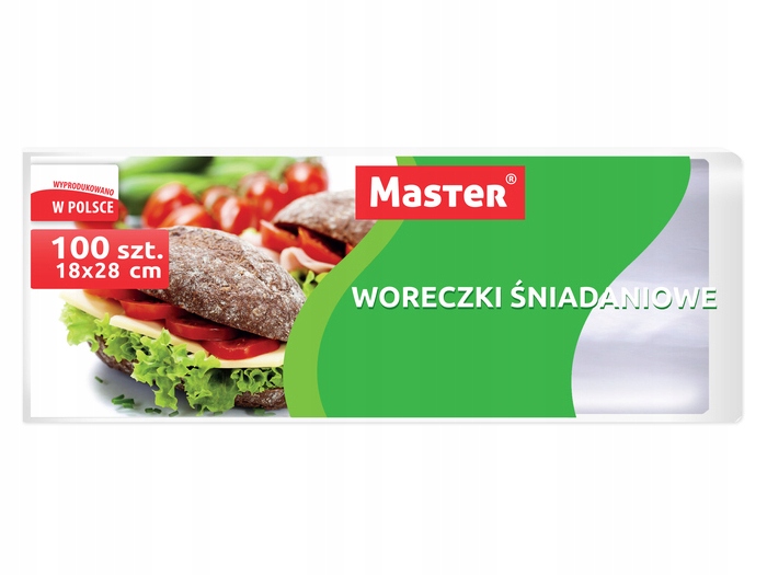 

Master Woreczki Śniadaniowe 18X28CM 100 Szt. S-106