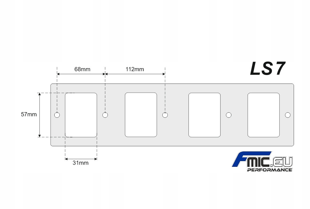 Kolektor ssacy FMIC PRO CORVETTE LS7 Part manufacturer FMIC