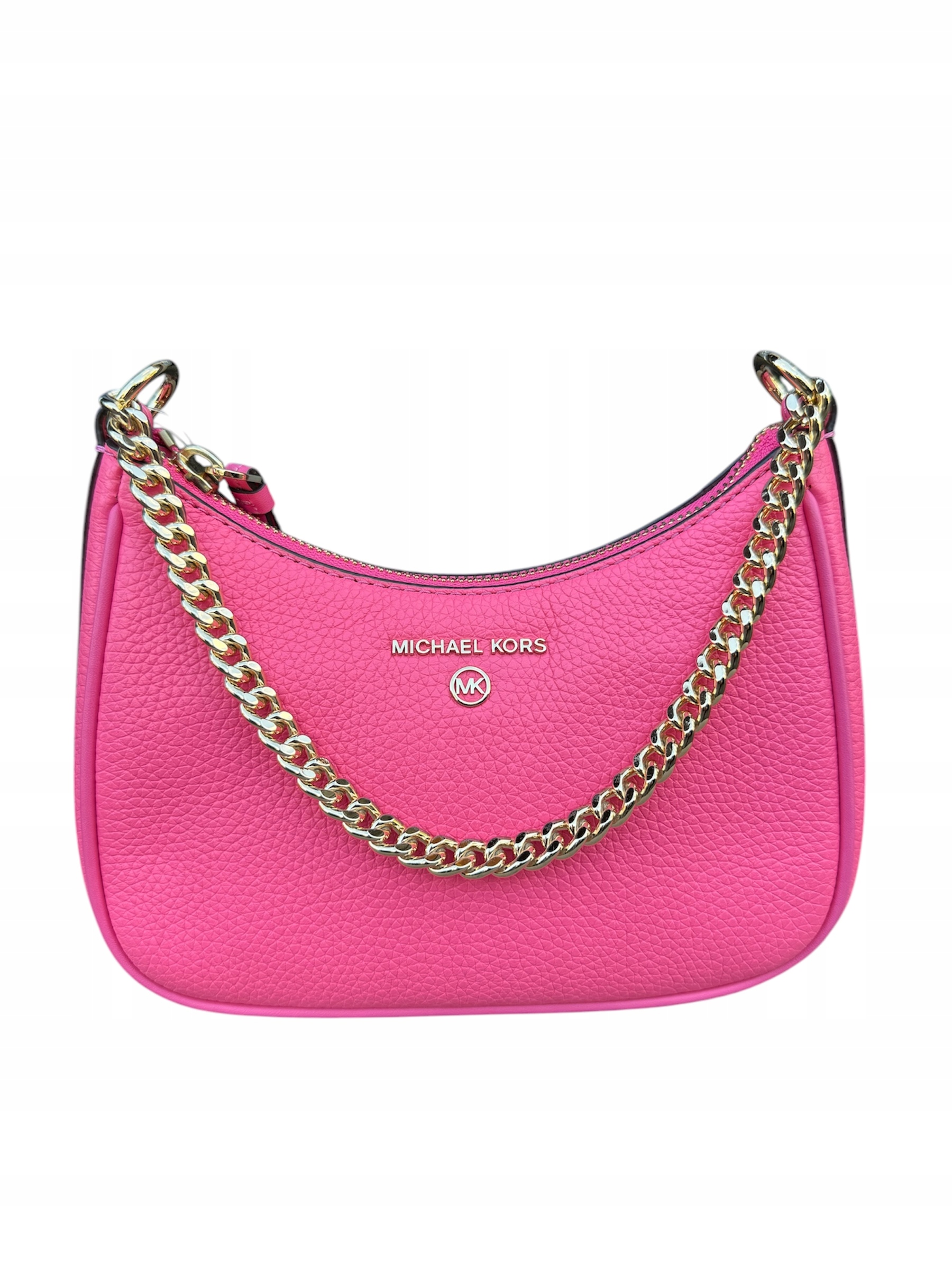 Michael Kors kabelka přírodní kůže růžová boho