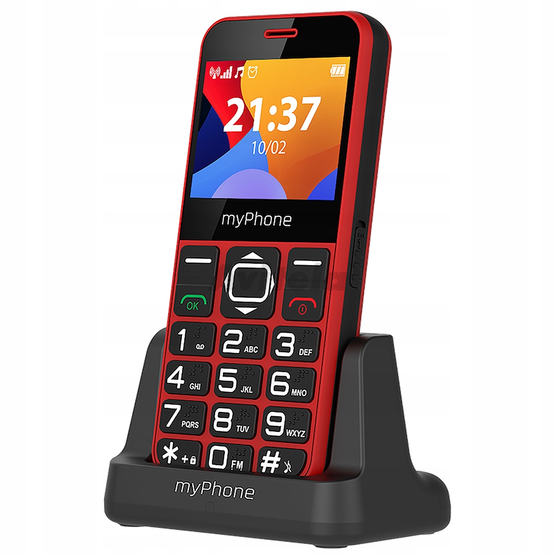 myPhone Halo 3 Červená 2,31" Ips 32 Mb 32 Mb Jedna Sim karta Hlavní c