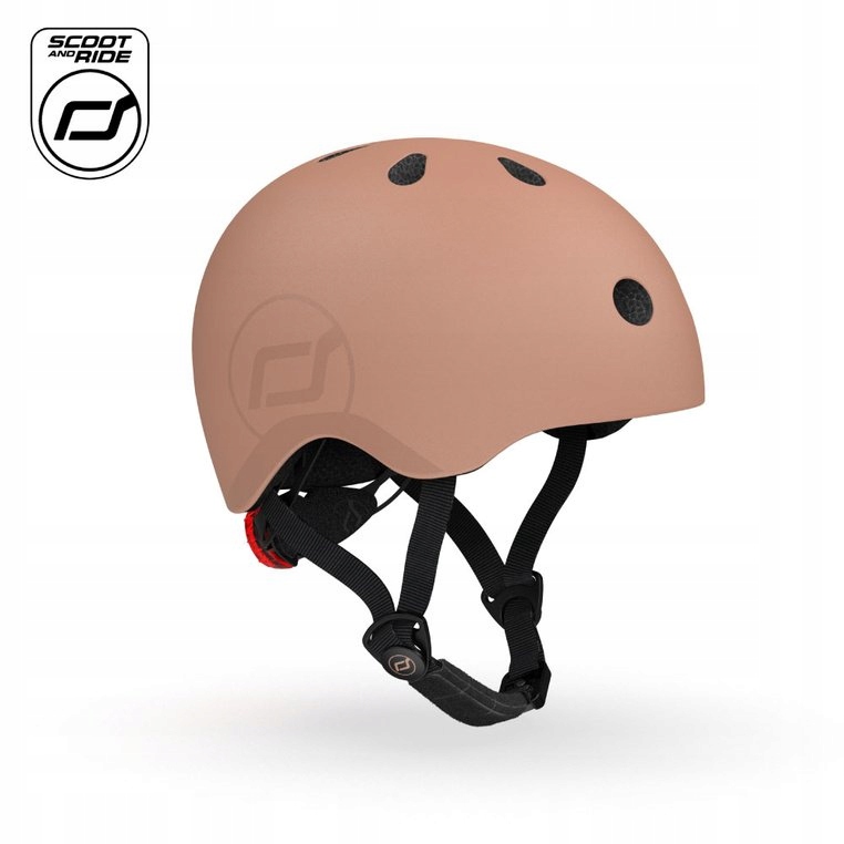 Kask dla dzieci Scootandride S-m 3+ Mocha