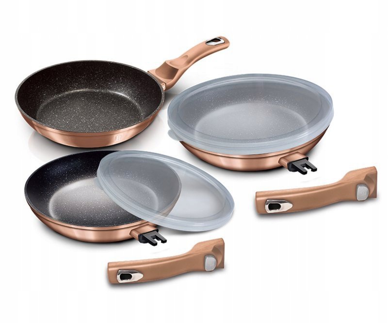 Sada 3 Granitových Panvíc Berlingerhaus BH-7054