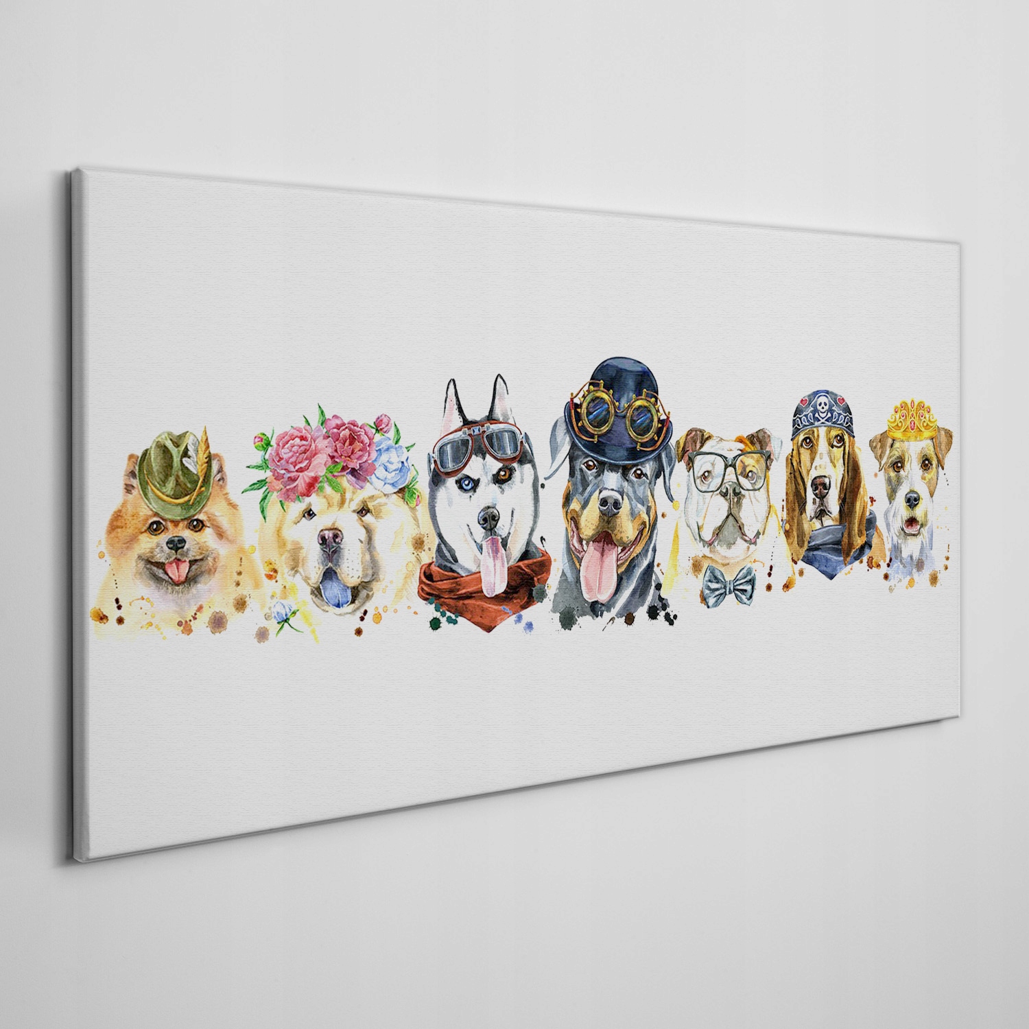 

Obraz na płótnie na ramie Zwierzę psy 120x60 cm