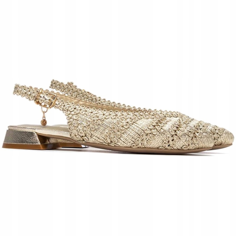 Dámské sandály Xti 145271 Z.c. Oro zlaté Eko Kůže Vel. 37