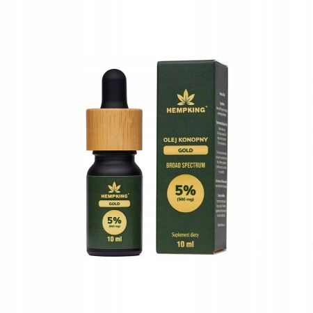 

HempKing Cbd Olej Konopny 5% 1% Cbn 10 ml