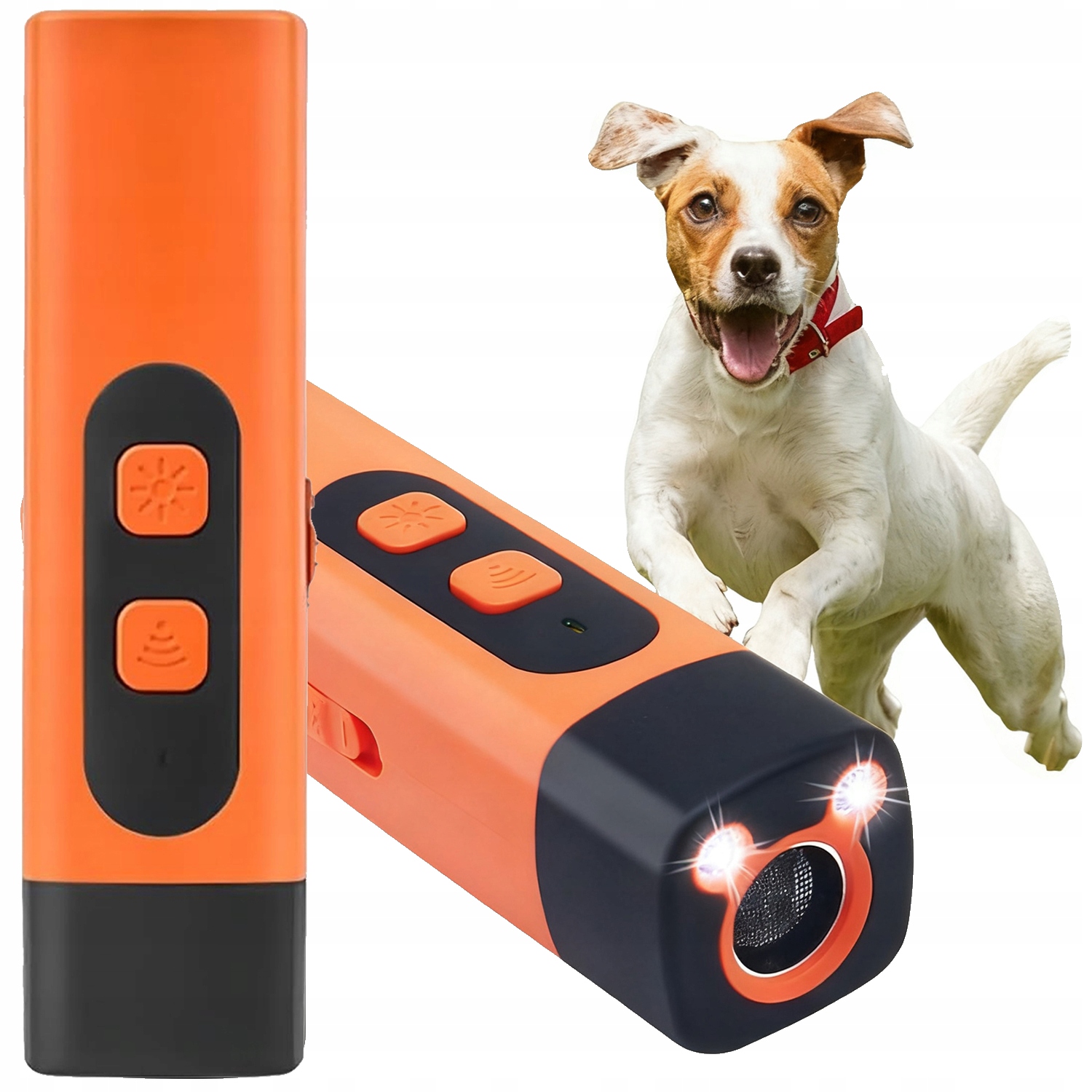 Ultrazvukový odpuzovač psů s svítilnou Anti Dog Ultrasonic Pro