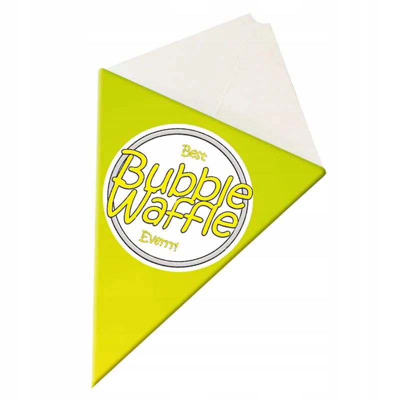 Rożki gofry Bubble Waffle | Lime Best Ever 100 Marka Gofrex