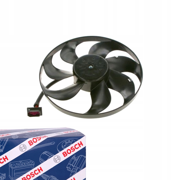 0 986 - Вентилятор радіатора BOSCH для VW FOX 1.2