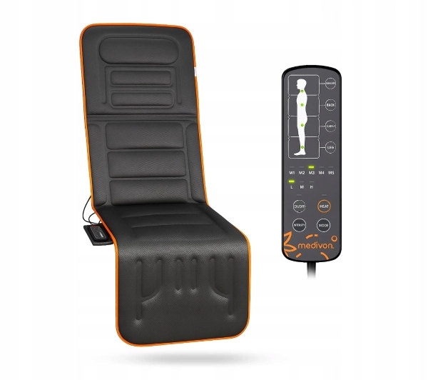 Mata masująca Medivon Cosy Vibra 30W Podgrzewana Masaż relaksacyjny shiatsu