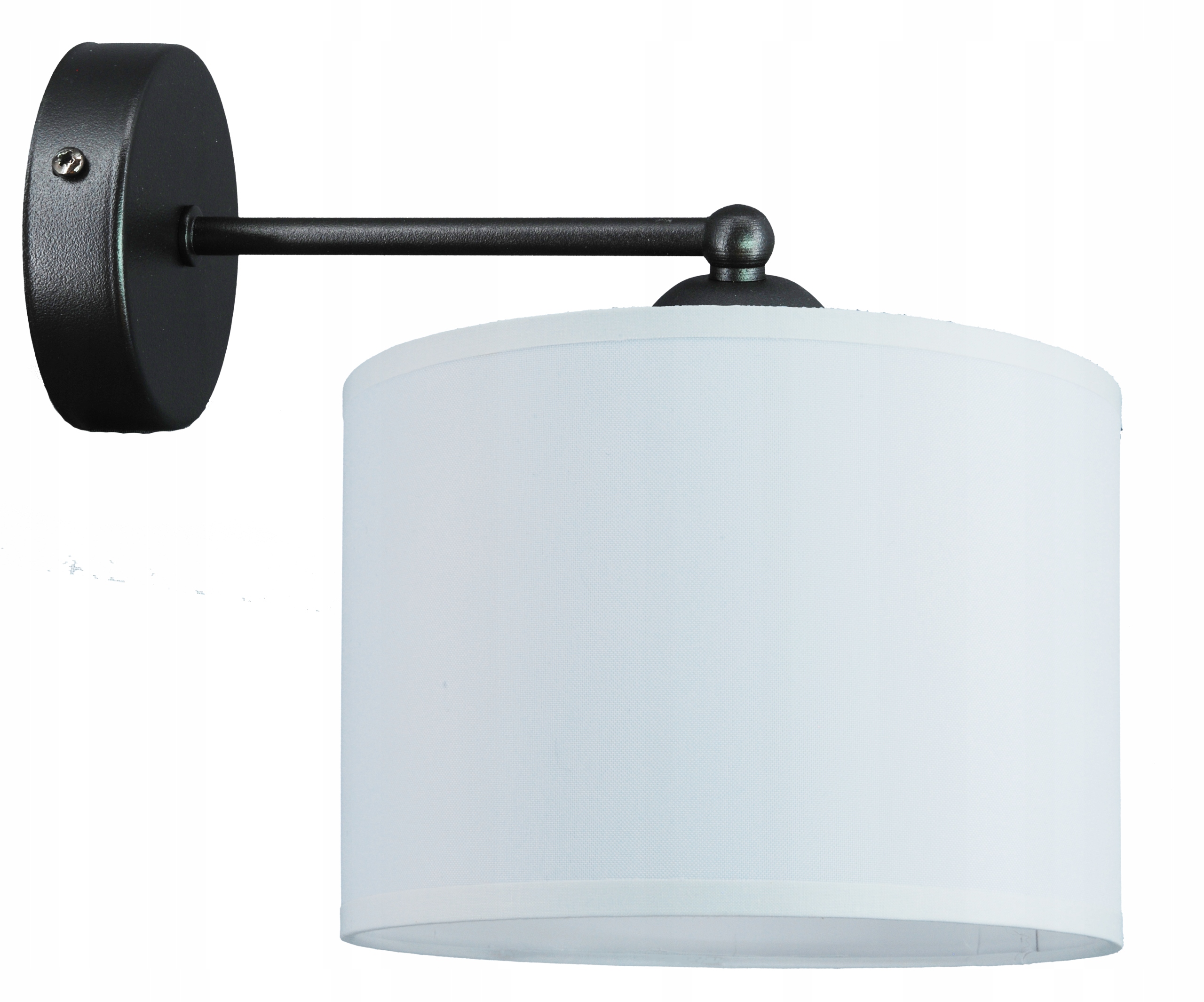 Moderní nástěnná lampa Kinkiet, módní stínidlo, 20 cm, bílá, Led