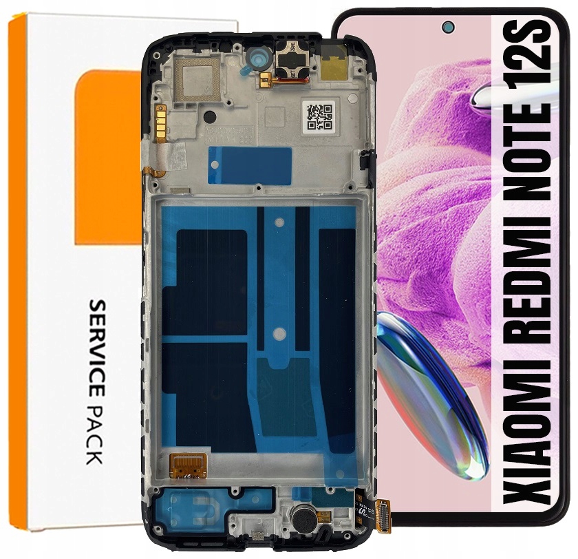 Displej Pro Xiaomi Redmi Note 12S Originál Oem Obrazovka Rámeček