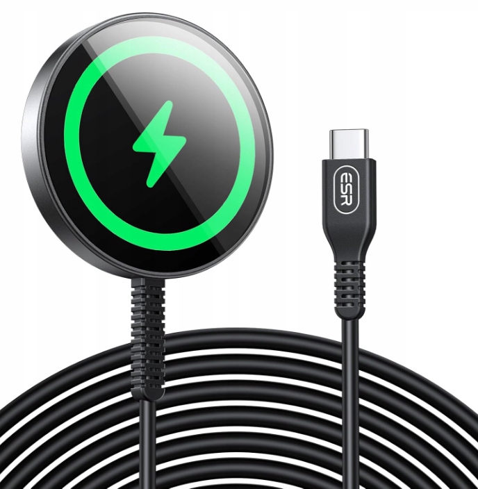 Esr HaloLock Mini Ładowarka MagSafe Do IPhone 15/14/13/12 Czarna 2C562