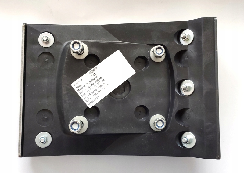 Stopa do ubijaka Bomag BT60/4 BT65/4 szerokość 230mm nr 54002091