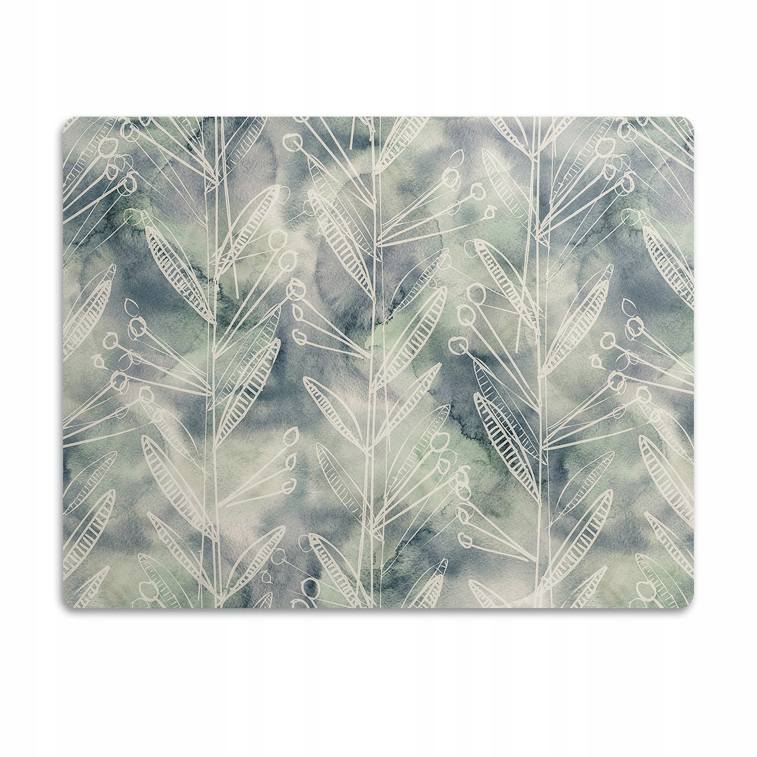 Levně Pro kočky psa podložka pod misky Rostliny 90x60 cm